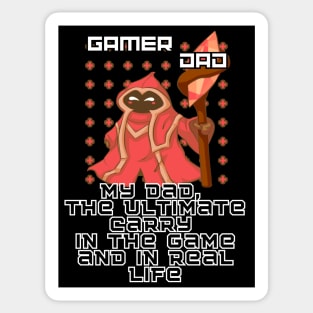 Dad, the ultimate carry Sticker